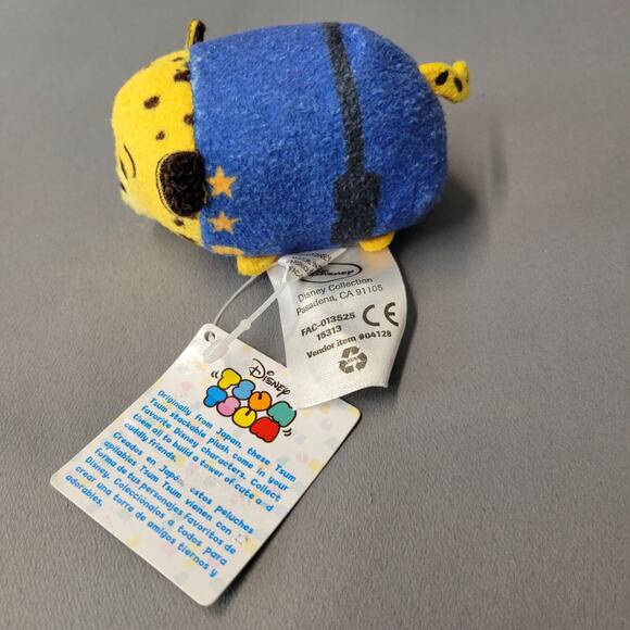 Tsum Tsum Zootopia Officer Clawhauser Plush Toy Leopard Mini 3.5" New - Picture 7 of 16
